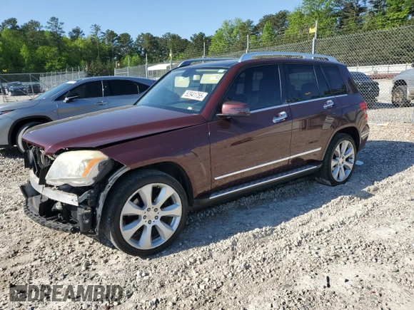 2010 Mercedes-Benz GLK 350 with VIN WDCGG5GB3AF466285, listed as a Copart auction lot 52941755 with 166,193 mi miles and Salvage Title. Bid and sale history available at DreamBid. Image 1.
