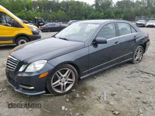 2013 Mercedes-Benz E 350 Luxury with VIN WDDHF8JB1DA662580, listed as a Copart auction lot 56703985 with 121,218 mi miles and Salvage title. Bid and sale history available at DreamBid. Image 1.