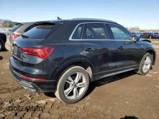2021 Audi Q3 S line Premium Plus with VIN WA1EECF30M1117484, listed as a Copart auction lot 48607305 with 51,762 mi miles and Salvage Title. Bid and sale history available at DreamBid. Image 3.
