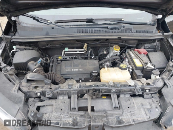 2019 Chevrolet Trax LS with VIN 3GNCJKSB1KL386803, listed as a IAAI auction lot 41832867 with 107,462 mi miles. Bid and sale history available at carsss.com. Image 10.