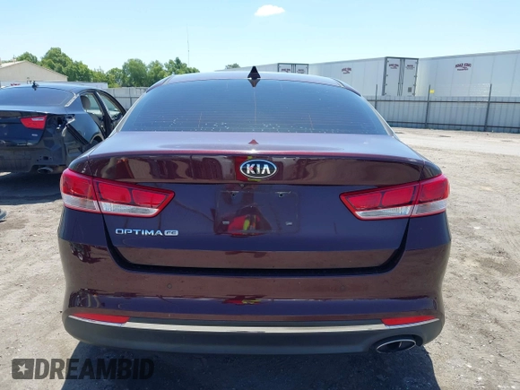 2018 Kia Optima LX with VIN 5XXGT4L3XJG248906, listed as a IAAI auction lot 42247354 with 112,905 mi miles and . Bid and sale history available at DreamBid. Image 16.
