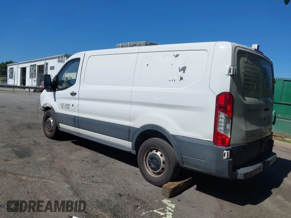 2019 Ford Transit with VIN 1FTYE1ZM7KKB75305, listed as a IAAI auction lot 42463843 with 363,286 mi miles and . Bid and sale history available at DreamBid. Image 3.