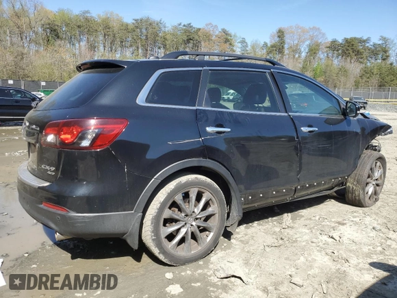 2015 Mazda CX-9 Grand Touring with VIN JM3TB3DV7F0448203, listed as a Copart auction lot 52254895 with 127,141 mi miles and Salvage title. Bid and sale history available at DreamBid. Image 3.