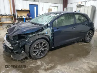 2019 Toyota Corolla Hatchback SE with VIN JTNK4RBE5K3046074, listed as a Copart auction lot 80350194 with 81,689 mi miles and Salvage Title. Bid and sale history available at carsss.com. Image 1.