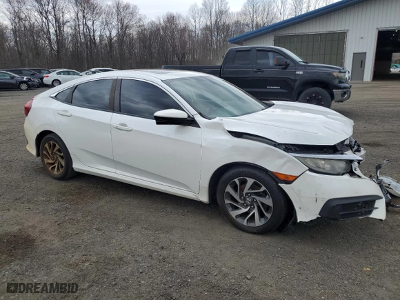 2016 Honda Civic Sedan EX with VIN 19XFC2F72GE207041, listed as a Copart auction lot 52750855 with 148,617 mi miles and Clean Title. Bid and sale history available at carsss.com. Image 4.