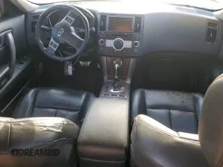 2008 Infiniti FX Options with VIN JNRBS08W08X400039, listed as a Copart auction lot 71730544 with Not Provided miles and Salvage Title. Bid and sale history available at DreamBid. Image 8.