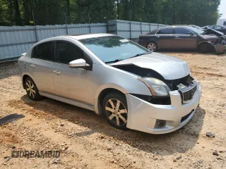 2012 Nissan Sentra SR with VIN 3N1AB6AP8CL748406, listed as a Copart auction lot 59000845 with 221,945 mi miles and Salvage title. Bid and sale history available at DreamBid. Image 4.