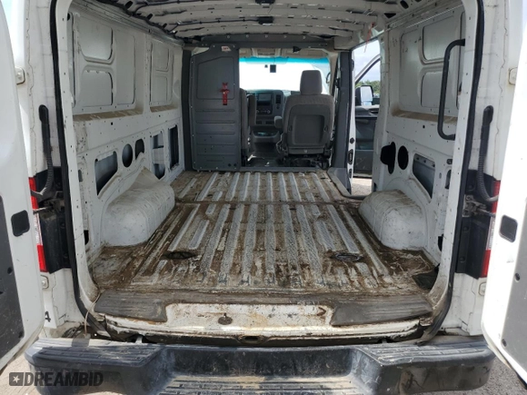 2020 Nissan NV Cargo S with VIN 1N6BF0KY7LN802396, listed as a Copart auction lot 59699594 with 91,332 mi miles and Non Repairable. Bid and sale history available at carsss.com. Image 10.