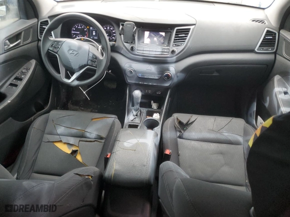 2017 Hyundai Tucson SE Plus with VIN KM8J33A48HU501779, listed as a Copart auction lot 45489845 with 123,062 mi miles and Salvage Title. Bid and sale history available at carsss.com. Image 8.