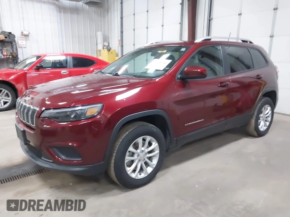 2020 Jeep Cherokee Latitude with VIN 1C4PJMCB7LD543620, listed as a IAAI auction lot 41658760 with 88,928 mi miles. Bid and sale history available at carsss.com. Image 2.
