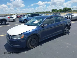 2014 Volkswagen Passat S with VIN 1VWAP7A30EC025369, listed as a IAAI auction lot 42525534 with 169,000 mi miles and . Bid and sale history available at DreamBid. Image 17.