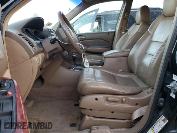 2003 Acura MDX Touring with VIN 2HNYD18603H555594, listed as a Copart auction lot 75211464 with 214,656 mi miles and Salvage Title. Bid and sale history available at DreamBid. Image 7.