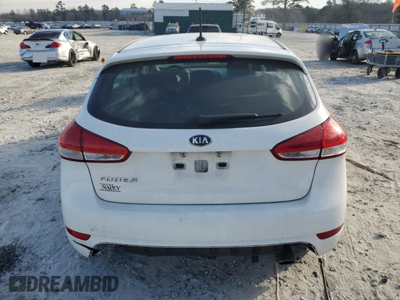 2017 Kia Forte LX with VIN KNAFK5A8XH5704367, listed as a Copart auction lot 46734655 with 112,909 mi miles and Salvage Title. Bid and sale history available at carsss.com. Image 6.