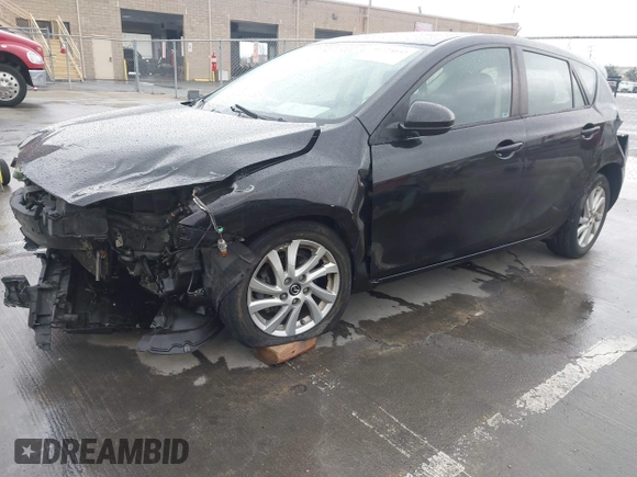 2013 Mazda 3 i Grand Touring with VIN JM1BL1MP1D1734661, listed as a IAAI auction lot 41725032 with 98,536 mi miles and . Bid and sale history available at DreamBid. Image 18.