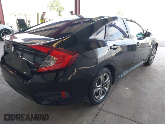 2018 Honda Civic LX with VIN 2HGFC2F53JH605760, listed as a IAAI auction lot 42032200 with 217,239 mi miles and . Bid and sale history available at DreamBid. Image 4.