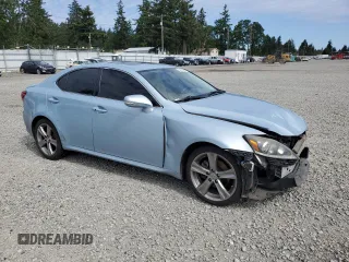 2011 Lexus IS 250 z VIN JTHBF5C21B5136191, wystawiony jako Copart lot #58203625 z przebiegiem 187 402 mil mil oraz Szkoda całkowita • Salvage title. Historia ofert i sprzedaży dostępna na DreamBid. Obrazek 4.