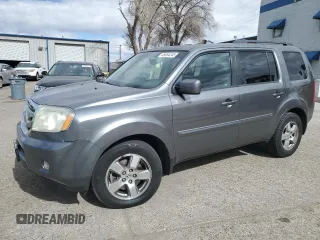 2011 Honda Pilot EX-L with VIN 5FNYF4H72BB047139, listed as a Copart auction lot 45554245 with 206,104 mi miles and Salvage title. Bid and sale history available at DreamBid. Image 1.