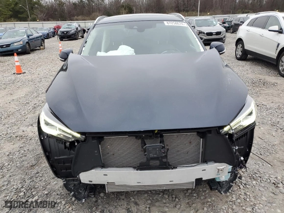 2024 Infiniti QX50 LUXE with VIN 3PCAJ5BA3RF114688, listed as a Copart auction lot 87258674 with 3,923 mi miles and Salvage Title. Bid and sale history available at carsss.com. Image 5.