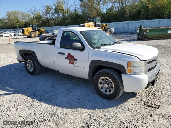 2011 Chevrolet Silverado 1500 Work Truck with VIN 1GCNKPE00BZ257241, listed as a Copart auction lot 74206164 with 219,543 mi miles and Non Repairable. Bid and sale history available at carsss.com. Image 4.