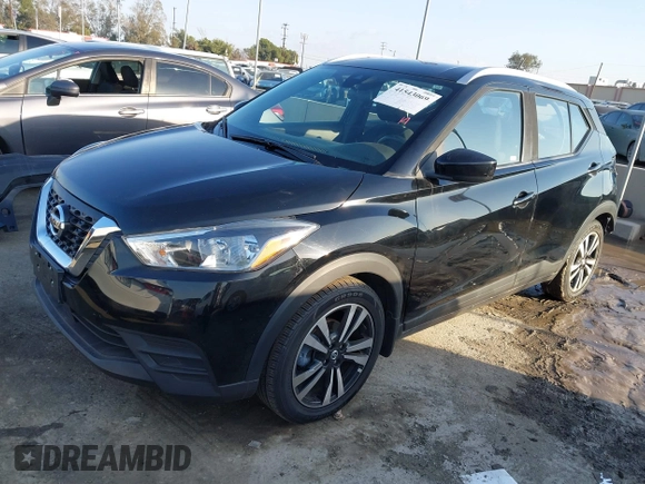 2020 Nissan Kicks SV with VIN 3N1CP5CV5LL488501, listed as a IAAI auction lot 41543069 with 68,588 mi miles and . Bid and sale history available at DreamBid. Image 18.