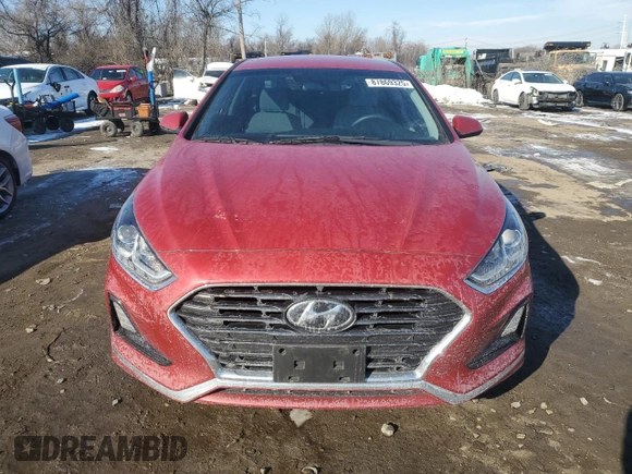 2019 Hyundai Sonata SE with VIN 5NPE24AFXKH798412, listed as a Copart auction lot 87869325 with 69,381 mi miles and Salvage Title. Bid and sale history available at DreamBid. Image 5.