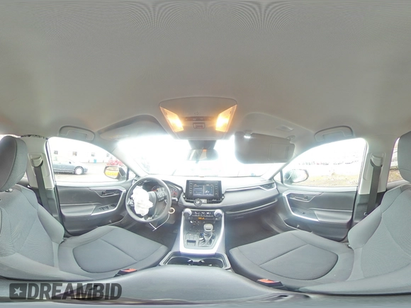 2019 Toyota RAV4 LE with VIN 2T3F1RFV0KW007186, listed as a Copart auction lot 51501435 with 93,105 mi miles and Salvage Title. Bid and sale history available at DreamBid. Image 13.