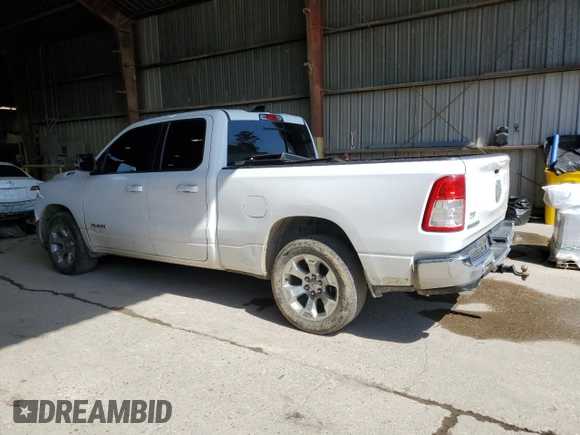 2021 Ram 1500 Lone Star z VIN 1C6RREBT8MN625392, wystawiony jako Copart lot #53911765 z przebiegiem 87 862 mil mil oraz Szkoda całkowita • Salvage title. Historia ofert i sprzedaży dostępna na DreamBid. Obrazek 2.