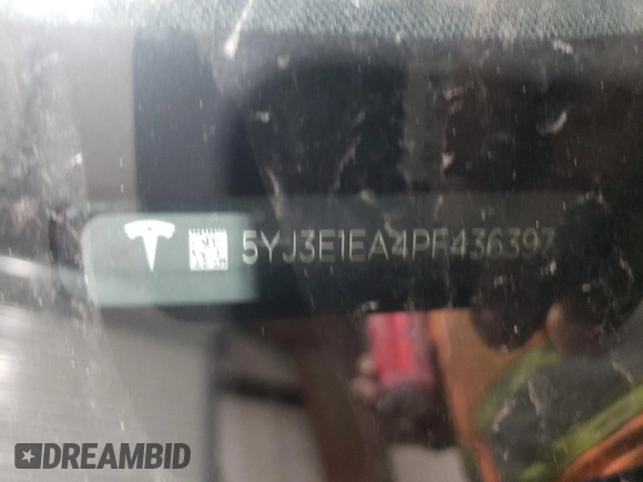 2023 Tesla Model 3 с VIN 5YJ3E1EA4PF436397, выставлен на аукционе Copart как лот 64508785 с пробегом 87 697 миль миль и Чистый • Clean title. История ставок и продаж доступна на DreamBid. Изображение 12.