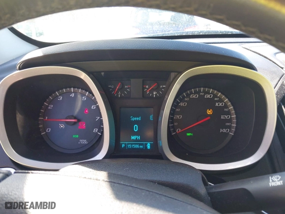 2012 Chevrolet Equinox LT w/2LT with VIN 2GNALPEK8C1182562, listed as a IAAI auction lot 41749080 with 151,586 mi miles. Bid and sale history available at carsss.com. Image 7.