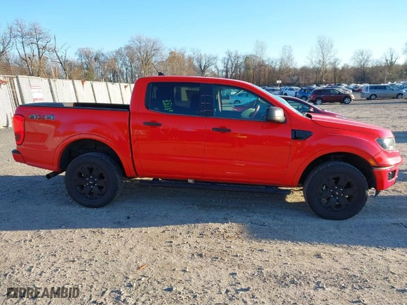 2020 Ford Ranger XL with VIN 1FTER4FH5LLA75408, listed as a IAAI auction lot 41022370 with 42,747 mi miles. Bid and sale history available at carsss.com. Image 13.