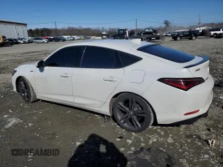 2025 Acura Integra w/A-Spec Package with VIN 19UDE4H32SA002498, listed as a Copart auction lot 45853415 with 22,493 mi miles and Salvage title. Bid and sale history available at DreamBid. Image 2.
