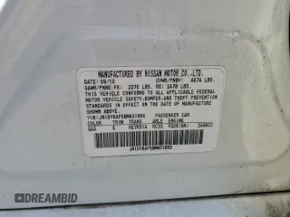 2011 Infiniti G25 Journey z VIN JN1DV6AP5BM601856, wystawiony jako Copart lot #56175945 z przebiegiem 263 344 mil mil oraz Szkoda całkowita • Salvage title. Historia ofert i sprzedaży dostępna na DreamBid. Obrazek 12.