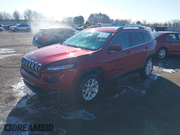 2015 Jeep Cherokee Latitude with VIN 1C4PJLCB4FW730607, listed as a IAAI auction lot 41738845 with 202,216 mi miles and . Bid and sale history available at DreamBid. Image 18.