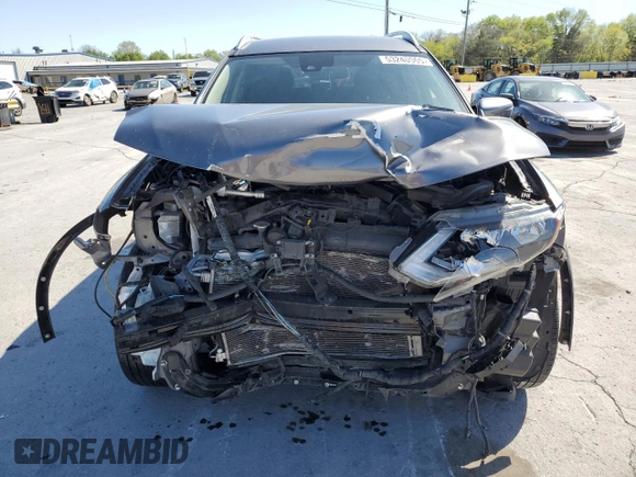 2019 Nissan Rogue SV with VIN JN8AT2MV2KW395087, listed as a Copart auction lot 53240965 with 97,237 mi miles and Salvage Title. Bid and sale history available at carsss.com. Image 5.