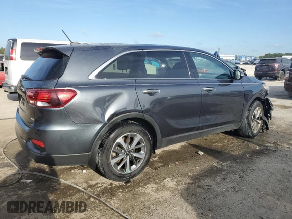 2020 Kia Sorento LX V6 with VIN 5XYPG4A5XLG691919, listed as a Copart auction lot 49910715 with 73,700 mi miles and Salvage Title. Bid and sale history available at carsss.com. Image 3.