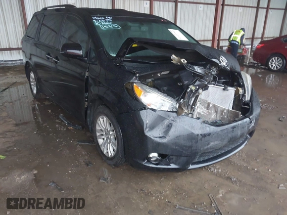 2016 Toyota Sienna XLE with VIN 5TDYK3DC0GS701583, listed as a IAAI auction lot 42155548 with 187,700 mi miles and . Bid and sale history available at DreamBid. Image 1.