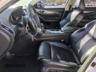 2016 Infiniti Q50 Red Sport 400 с VIN JN1FV7AR9GM451418, выставлен на аукционе Copart как лот 55156565 с пробегом 83 859 миль миль и Списание • Salvage title. История ставок и продаж доступна на DreamBid. Изображение 7.