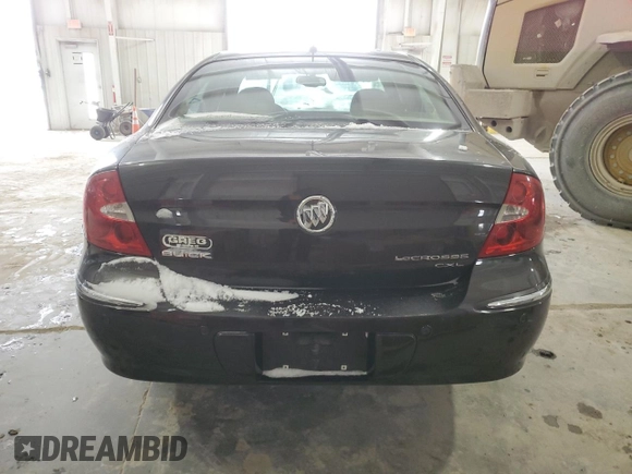 2008 Buick LaCrosse CXL with VIN 2G4WD582781203027, listed as a Copart auction lot 44278515 with 0 mi miles and Salvage Title. Bid and sale history available at carsss.com. Image 6.