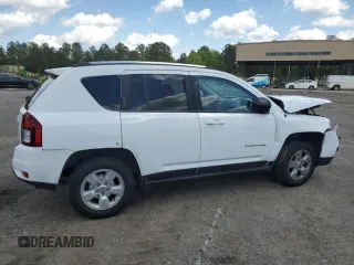 2014 Jeep Compass Sport with VIN 1C4NJCBA5ED844934, listed as a Copart auction lot 52774945 with 148,897 mi miles and Salvage Title. Bid and sale history available at carsss.com. Image 3.