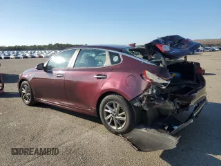 2019 Kia Optima LX with VIN 5XXGT4L38KG317979, listed as a Copart auction lot 48160105 with 160,797 mi miles and Salvage Title. Bid and sale history available at carsss.com. Image 2.