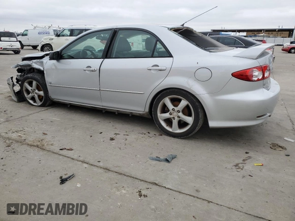 2004 Mazda Mazda6 s with VIN 1YVFP80D545N96085, listed as a Copart auction lot 45198415 with 196,380 mi miles and Salvage Title. Bid and sale history available at carsss.com. Image 2.