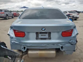 2015 BMW 3 Series 328i with VIN WBA3A5C51FF453710, listed as a Copart auction lot 58713295 with 186,395 mi miles and Salvage title. Bid and sale history available at DreamBid. Image 6.
