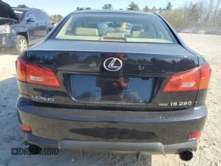 2006 Lexus IS 250 with VIN JTHCK262862003185, listed as a Copart auction lot 54335835 with 98,443 mi miles and Clean Title. Bid and sale history available at DreamBid. Image 6.