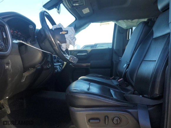 2019 Chevrolet Silverado 1500 LT with VIN 1GCRYDED6KZ242616, listed as a Copart auction lot 46619455 with 87,677 mi miles and Salvage Title. Bid and sale history available at carsss.com. Image 7.