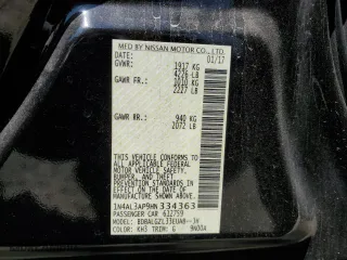 2017 Nissan Altima 2.5 SR with VIN 1N4AL3AP9HN334363, listed as a Copart auction lot 51983625 with 125,666 mi miles and Salvage Title. Bid and sale history available at carsss.com. Image 13.