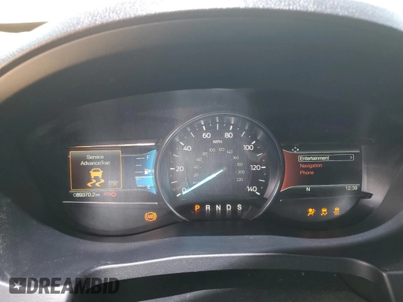 2018 Ford Explorer Limited z VIN 1FM5K8F85JGA89225, wystawiony jako Copart lot #58362855 z przebiegiem 89 370 mil mil oraz Szkoda całkowita • Salvage title. Historia ofert i sprzedaży dostępna na DreamBid. Obrazek 9.