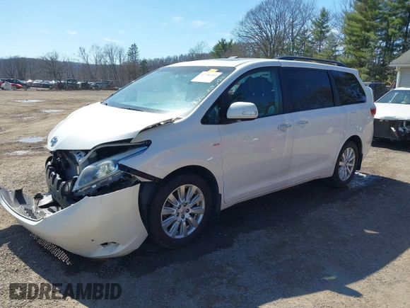 2017 Toyota Sienna XLE with VIN 5TDDZ3DC8HS176753, listed as a IAAI auction lot 41790405 with 81,450 mi miles and . Bid and sale history available at DreamBid. Image 2.