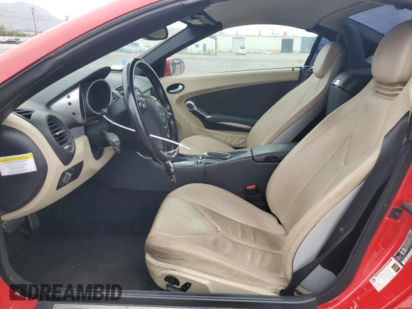 2007 Mercedes-Benz SLK 280 with VIN WDBWK54F17F147708, listed as a Copart auction lot 55885305 with 164,934 mi miles and Clean Title. Bid and sale history available at DreamBid. Image 7.