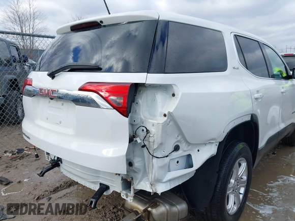 2019 GMC Acadia SLE with VIN 1GKKNKLA9KZ233226, listed as a IAAI auction lot 41836478 with 53,794 mi miles. Bid and sale history available at carsss.com. Image 6.