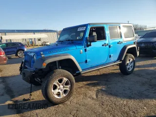 2015 Jeep Wrangler Unlimited Rubicon with VIN 1C4BJWFGXFL772056, listed as a Copart auction lot 48470425 with 106,367 mi miles and Salvage Title. Bid and sale history available at carsss.com. Image 1.